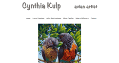 Desktop Screenshot of cynthiakulp.com